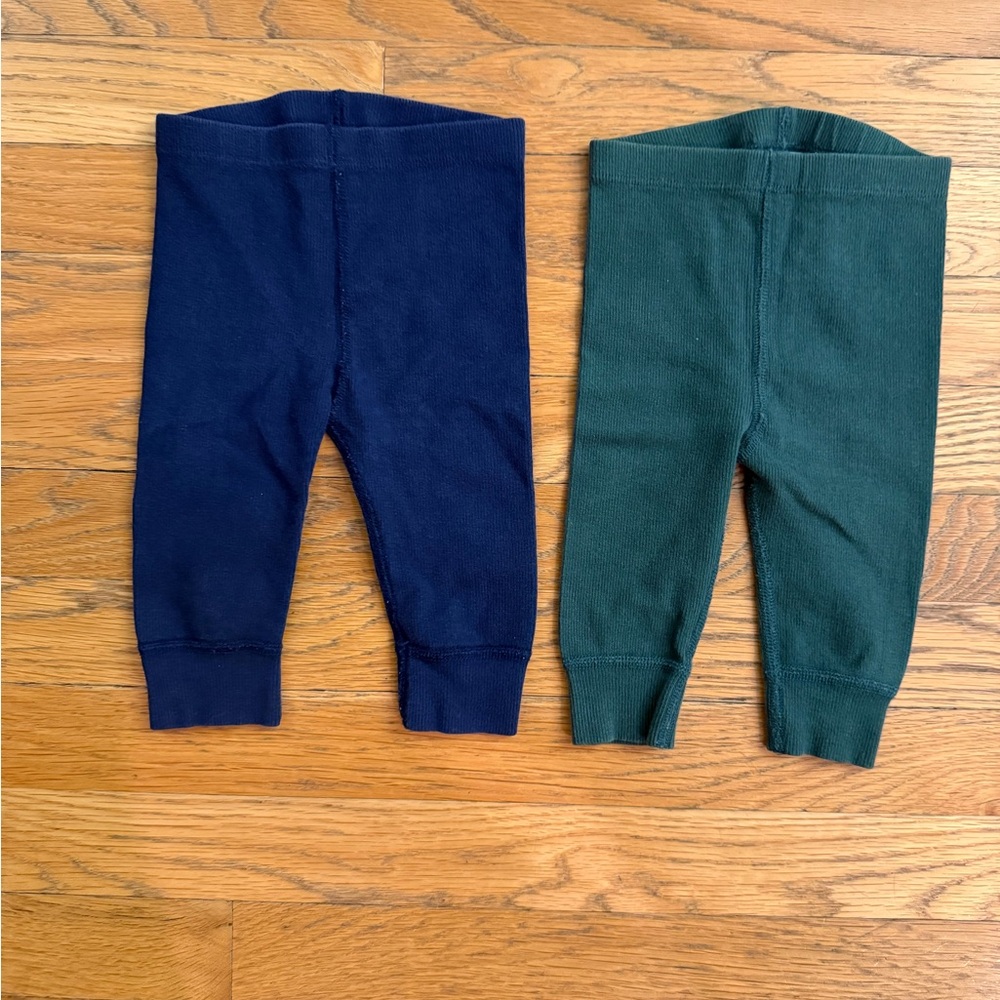 Hanna Andersson Navy Baby Leggings
